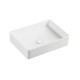 Раковина накладная Azario 470х380х110 белая AZ-2178-S  (AZ-2178-S)