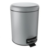 Ведро с крышкой 5л Fixsen FX-34024K, серый — 