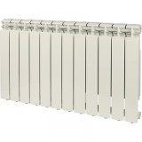 Stout Bravo 500 13 секций радиатор алюминиевый боковое подключение — 