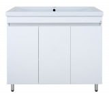 Тумба под раковину Misty Енисей 100 с дверцами, напольная — 