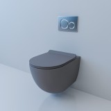 Унитаз подвесной ESBANO GARCIA (Матовый Серый) — 