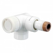 Термостат Oventrop E угловой левый Ду15 1/2 (белый) — 