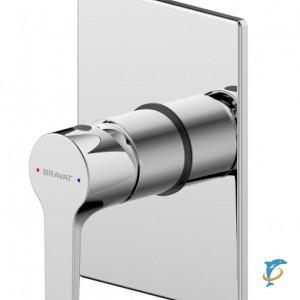 Смеситель встраиваемый в стену Bravat Prolate (1-функц)  (PB85179C-A-RUS)