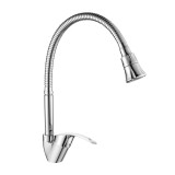 Смеситель DECOROOM DR71022 одноручный  для кухни с гибким изливом — 
