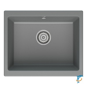 Мойка кухонная Point Сидли 55 серый  (PN3007AL)