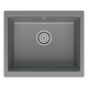 Мойка кухонная Point Сидли 55 серый  (PN3007AL)