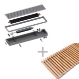 Конвектор ITTB.090.300.2600 с решеткой GRILL.SGW-30-2600 венге &mdash; 