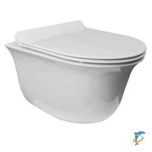 Унитаз подвесной Azario Felice 490х360х360 быстросъемное сиденье микролифт (AZ-0051)  (AZ-0051)