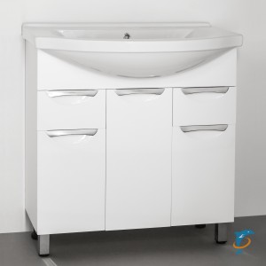 Мебель для ванной Style Line Жасмин 80  (ЛС-00000038 + 1WH109653 + ЛС-00000044)