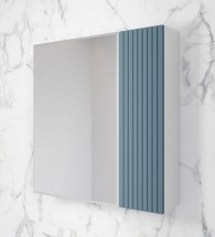 Зеркальный шкаф Style Line Стокгольм 70 графит софт — 