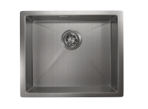 Стальная кухонная мойка Granula GR-5445U сталь сатин — 