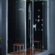 Пародушевая кабина EAGO OSLO прямоугольная 90x150x226 см, правая, черная  (DZ961F8 R)