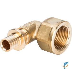 Stout Угольник-переходник с внутренней резьбой 16xG 3/4" для труб из сшитого полиэтилена аксиальный (SFA-0006-001634)