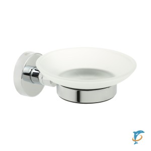 Мыльница стекло, хром Fixsen COMFORT CHROME FX-85008  (FX-85008)
