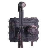 Смеситель Lemark Jasmine LM6619ORB с гигиеническим душем, встраиваемый — 