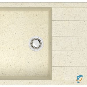 Кухонная мойка AZARIO Vision 750x505x218 искусственный мрамор, цвет бежевый  (CS00078338)