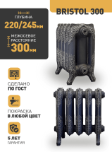 Чугунный радиатор Радимакс (RETROstyle) Bristol М 300 1 секция — 