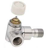 Термостат Oventrop E угловой левый Ду15 1/2 (хром) &mdash; 