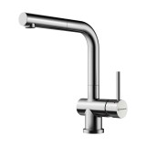 Смеситель OMOIKIRI Koriyama-S для кухни нержавеющая сталь &mdash; 