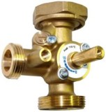 3-х ходовой смесительный клапан BARBERI G1 1/2M.KV10 c байпасом &mdash; 