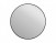 Зеркало Cersanit ECLIPSE smart 100x100 с подсветкой круглое, чёрная рамка