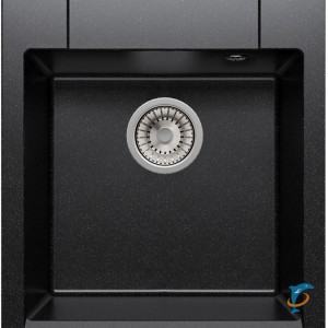 Мойка кухонная Polygran ARGO-460 Чёрный  (444676)