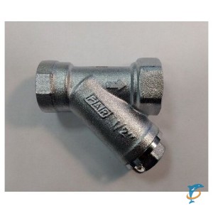 Фильтр сетчатый (грязевик) с сеткой 300 мкм из нержавеющей стали, ВР-ВР 1/2" (хромированный)  (FA 2390 12300)