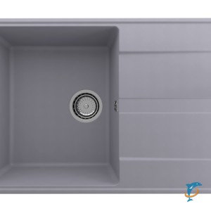 Мойка ULGRAN Quartz Prima 750 Бетон  (Prima 750-05)