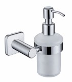 Дозатор для жидкого мыла настенный Vera KH-1710 хром — 