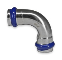 Уголок 90° для нержавеющей трубы Millennium 15х15 г/г — 