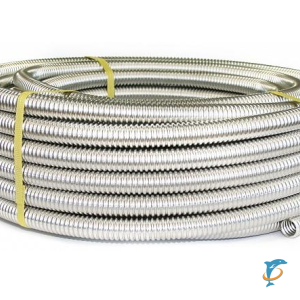 Труба гофрированная из нержавеющей стали Ф25 отожжённая (30м) (TGNS2503)