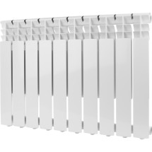 Алюминиевый радиатор Rommer Optima 500 10 секций (RAL9016) — 