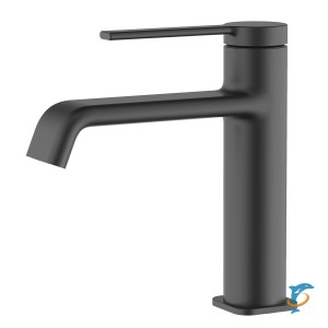 Смеситель для раковины Azario VINCENTE керамический картридж, без донного клапана, графит (AZ-VPV168326AJ)  (AZ-VPV168326AJ)