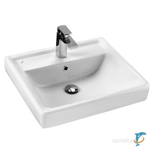 Раковина мебельная Santek (Misty) Тигода 55 белая  (Misty_1.WH30.2.126)