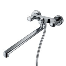 Смеситель для ванны с длинным изливом Cortes CORSBL0M02 — Смеситель для ванны с длинным изливом, Cortes, Milardo, CORSBL0M02