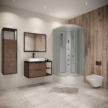 Душевая кабина Niagara NG-3302-14F (1000х1000х2150) — 