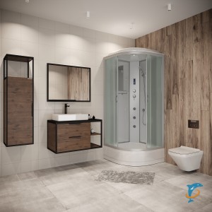 Душевая кабина Niagara NG-3302-14F (1000х1000х2150) (33021424F)