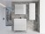 Зеркальный шкаф Style Line Стокгольм 80 белый рифленый софт