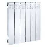 Алюминиевый радиатор Millennium 500-10 секций — Высота, мм 585, Межосевое расстояние - 500 мм, Глубина- мм 85; Ширина- мм 80; Теплоотдача одной секции - 178 Вт, Рабочее давление - 18 атм,