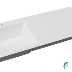 Раковина мебельная Misty Камилла 120 левая  (Misty_4627173210027)