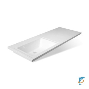 Раковина мебельная El Fante Даллас 1400x482 левая  (СС-00002220)