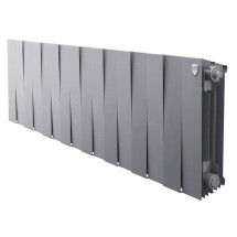 Радиатор биметаллический Royal Thermo PianoForte 300 Серебристый 16 секций &mdash; 