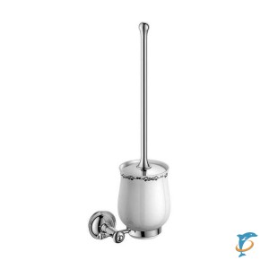 Ёршик настенный . керамика с держателем Sapho Astor 1325-08, хром (1325-08)