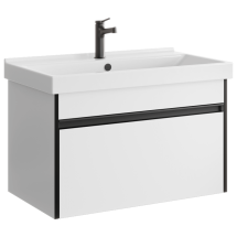 Тумба с раковиной Aqwella Urban 80 подвесная — 