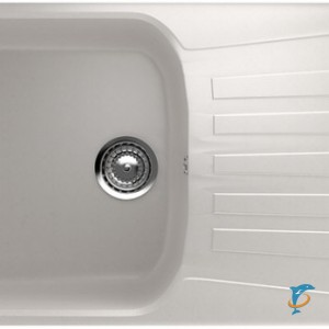 Односекционная реверсивная мойка ULGRAN U-203 белый  (U-203-331)