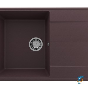 Мойка ULGRAN Quartz Prima 750 Трюфель  (Prima 750-06)