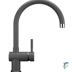 Смеситель для кухонной мойки Ulgran U-021 графит  (U-021-342)