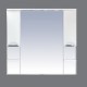 Зеркало со шкафом Мисти (Misty) София 120 белая эмаль  (П-Соф02120-011Св)