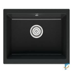 Мойка кухонная Point Сидли 55 чёрный  (PN3007B)