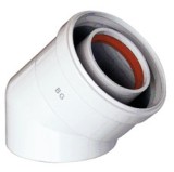 Baxi Отвод коаксиальный 45 DN 60/100 для котлов MAIN и ECO3 compact &mdash; Baxi Отвод коаксиальный 45 DN 60/100 для котлов MAIN и ECO3 compact